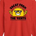 thumbnail image 3 of Instant Message - Vacay From The Rents - Toddler & Youth Long Sleeve Graphic T-Shirt, 3 of 6