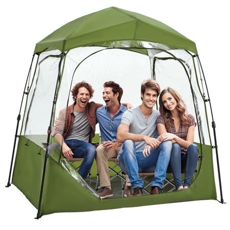 EROMMY Sports Tent Pop-up Bubble Tent, All-Weather Sports Pod Tent - 542° View Outdoor Camping Tent Shelter for Soccer, Football, Softball, Fishing, Sporting Events