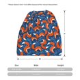 thumbnail image 3 of KLL Abstract Vintage Fox and Plants Pirnt Wicking Running Beanie Head Wrap Cycling Bandana for Men Women, 3 of 8