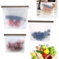 thumbnail image 1 of Lot de 3 Sacs Alimentaires, Sacs Réutilisables pour Fruits, Légumes, Pain, Viande, 1 of 1