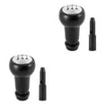 thumbnail image 1 of Destyer ABS High-end Texture Gear Knob For Fashionable And Modern Look Good Hand Feeling Easy Installation with Adapter Height 9.8cm 2Set, 1 of 6