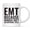 EMT, variant on CTDream 11oz. Coffee Mug Gag Gift, Social Worker Because Badass Isn't an Official Title, 1-Pack