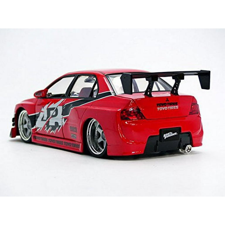 ミニカー FAST&FURIOUS Lancer Evolution VII 1/18 Jada Fast & Furious 7 Brian's Sean's Mitsubishi Lancer