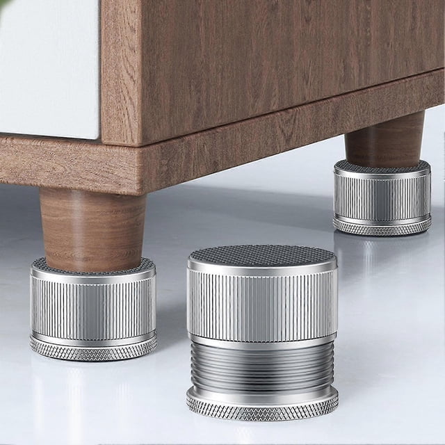 Adjustable Bed Risers Heavy Duty Protectors Furniture Anti-vibration Legs-Yvan