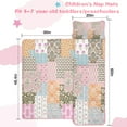thumbnail image 5 of Pioneer Flower Floral Print Pattern Toddler Nap Mats for Kids Preschool,Sleeping Mat Bag or Kids,Toddler Sleeping Bag,Toddler Nap Mat or Daycare, 5 of 6