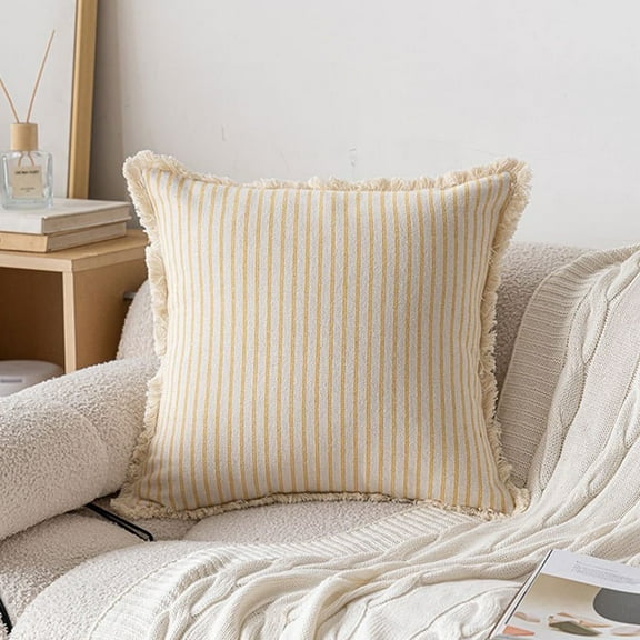 Pillows Covers Boho Pillow Covers, Covers for Throw Pillows 18x18in, Spring Pillows Covers