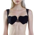 thumbnail image 1 of PEASKJP Bras for Women No Underwire Full Coverage Lace Plus Size Compression Unlined Bras with Underwire, Black L, 1 of 5