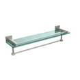 thumbnail image 3 of Montero Collection 22 Inch Gallery Glass Shelf with Towel Bar, 3 of 5