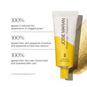 Josie Maran Pineapple Enzyme Deep Pore Cleansing Mask - Pore Purifying Face Mask with Argan Oil and Bentonite Clay (2 oz / 56 g)