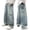 Light Blue#9527, variant on BOOMNY Toddler Boys Baggy Jeans Elastic Waist Graphic Y2K Wide Leg Baggy Denim Pants With Pocket, Sizes 5-6 Years