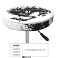 thumbnail image 4 of Round Bar Stool Seat Covers, Ghostly Skeleton Horse Elastic Round Chair Cover Stool Seat Slipcover Bar Stool Cushions Round Pad for 12-14 inch, 4 of 7