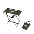 thumbnail image 1 of Taburete de pesca plegable con bolsa de transporte Taburete para pies para viajes de adultos al aire libre Verde, 1 of 8