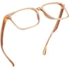 LifeArt Blue Light Blocking Glasses, Anti Eyestrain, Computer Reading Glasses, Gaming Glasses, TV Glasses for Women Men, Anti Glare (Champagne, +0.75 Magnification)