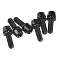 thumbnail image 2 of Wanyifa Titanium Ti Allen Hex M5x16 18 20mm Tapered Head Bolt with Washer Screw for Bicycle Stem Parts,Black,M5x18mm,6 Pcs, 2 of 6