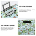 thumbnail image 5 of Daiia Cute Floral Frog Luggage Cover, Thickened Washable Travel Luggage Covers, Elastic Unique Baggage Covers for 18-20 inch Luggage-X-Large, 5 of 9