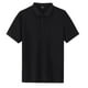 thumbnail image 1 of Fiudx Ofertas Relámpago Camiseta de Manga Corta de Color Sólido con Hombros Caídos y Botones de Solapa de Verano de Talla Grande para Mujer, 1 of 2