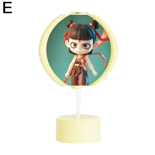 Nezha: The Devil Boy Makes Trouble In The Sea Fibonacci Spiral Tree Rotating Creative Lollipop Cartoon Little Nezha Decompression Toy