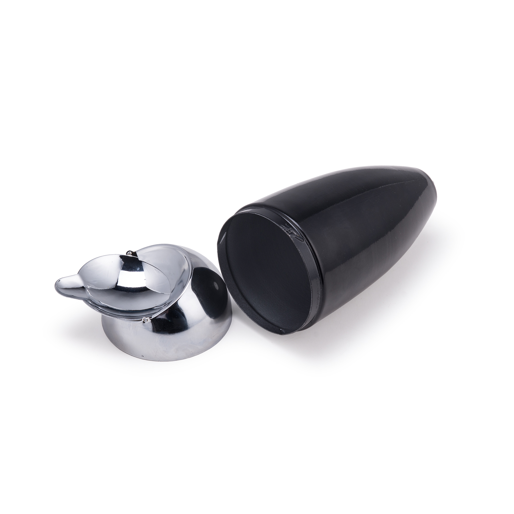 Standing Ashtray, Ashtray with Lid, Steel Smokeless Ashtray Indoor, with 20" 27.5" and 35" Adjustable Height, Black