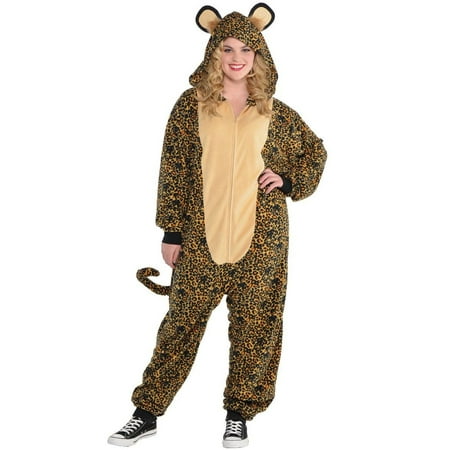 Zipster Leopard Plus Size Costume