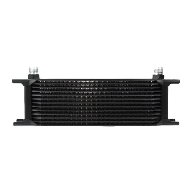 Enfriador de aceite del radiador,Kit de enfriador de aceite de transmisión de placa apilada,Adaptador AN10 Transmisión Universal del Motor,Conjunto de condensador y 33 cm x 51 cm x 14 cm