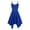 Blue, variant on USSUMA Dresses for Women 2025 Casual Spring Summer Dresses Short Sleeve V Neck Casual Solid Color Camisole Sling Maxi Dress Trendy Dress Comfortable Dress Trekking Wine Dress Size-XXL
