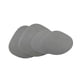thumbnail image 5 of 4 parches para reparar el talón de zapatos para hombres y mujeres, pegatinas cómodas para agujeros en el talón. Gris claro, 5 of 9
