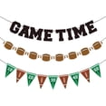 thumbnail image 2 of PpgejGEK Triangular Sports Theme Party Decoration Flag Garland Set for Bedroom Window Office Football Baseball Birthday Festive Decor, 2 of 6