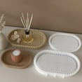 thumbnail image 6 of Sturdy Large Capacity Oval Plate Tray Portable for Weddings and Celebrations, 6 of 11