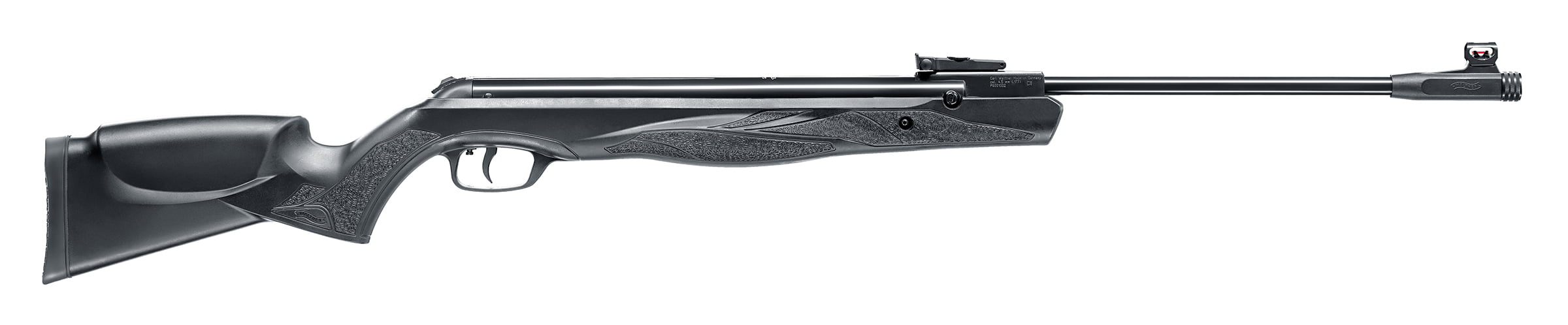 Umarex 2252087 Walther Parrus 177 Break Barrel Pellet Rifle Black Lother 1200fps for sale online 