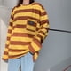 thumbnail image 5 of Camisetas de manga larga a rayas de primavera y otoño 2024 para mujeres y hombres, camisetas con cuello redondo, ropa de calle Harajuku, camisetas casuales holgadas para mujeres, 5 of 5