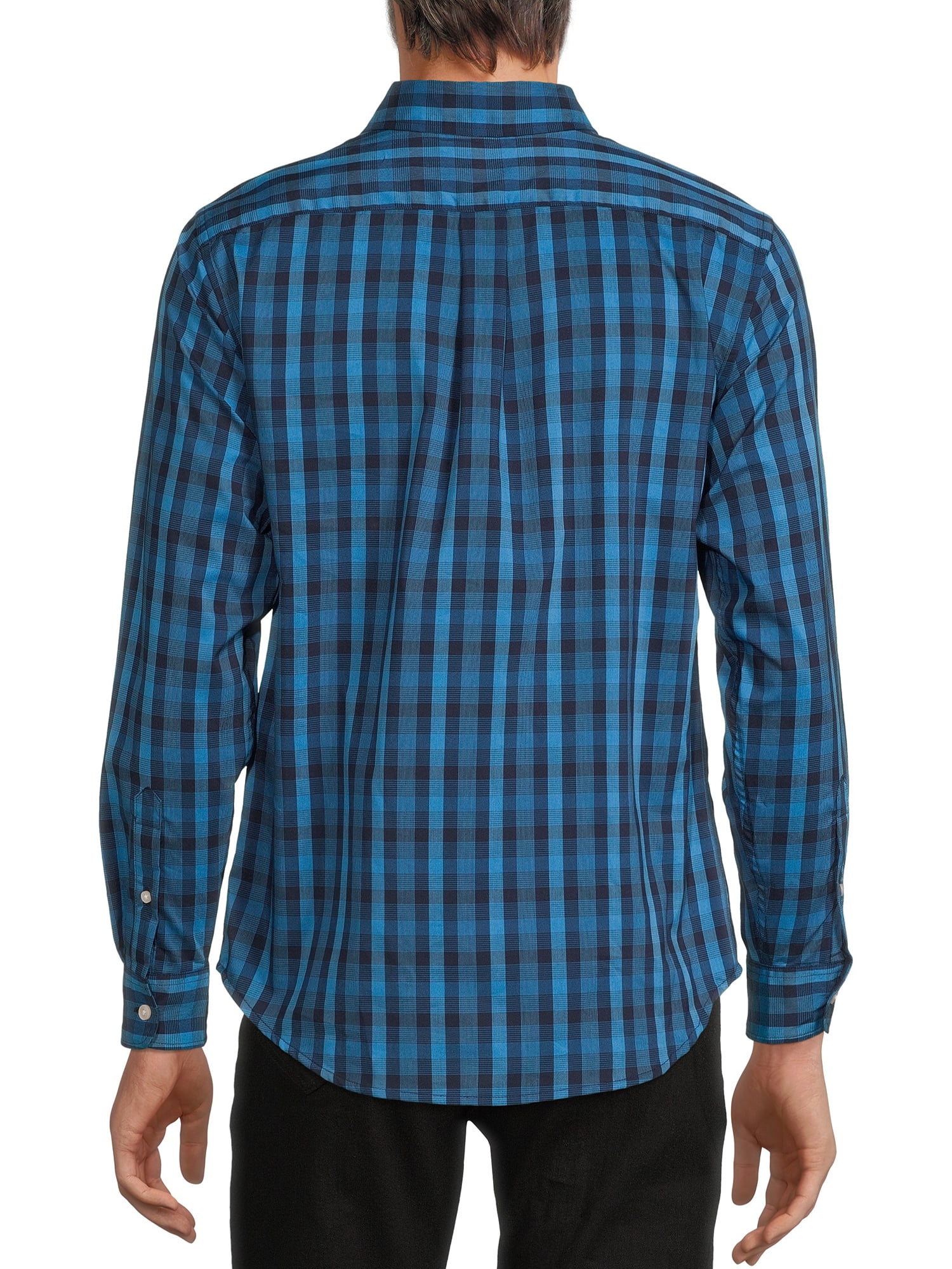 Dockers Men's Comfort Flex Button-Down Shirt with Long Sleeves, Size S-2XL