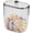 Clear Lid/1500ml, variant on Qczoyp 50oz Plastic Candy Dish with Lid for Office Desk, Cookie Storage Jar for Kitchen Counter, Plastic Apothecary Jar for Cotton Swabs, Balls, Cotton Pads, Floss Picks, Clear Lid, 1500ml