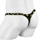 thumbnail image 3 of Gibobby Ropa Interior Sexy Calzoncillos Micro Ropa interior Tanga Hombres T-back Sretch Thong(Dorado,Talla única), 3 of 4
