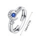 thumbnail image 4 of Xihbxyly Anillo de Circonita Cúbica, Diseño Ajustable y Elegante, Función de Giro Única 2 En 1, Regalo Significativo para Cualquier Ocasión, Ideal para Cumpleaños, Aniversarios y Festividades, Perfec, 4 of 7
