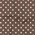 thumbnail image 7 of FRSASU Women's Long Knitted Bathrobe Casual Zipper up Comfortable Full Length Polka Dot Print Homewear Sleepshirts with Pocket Brown, 7 of 7