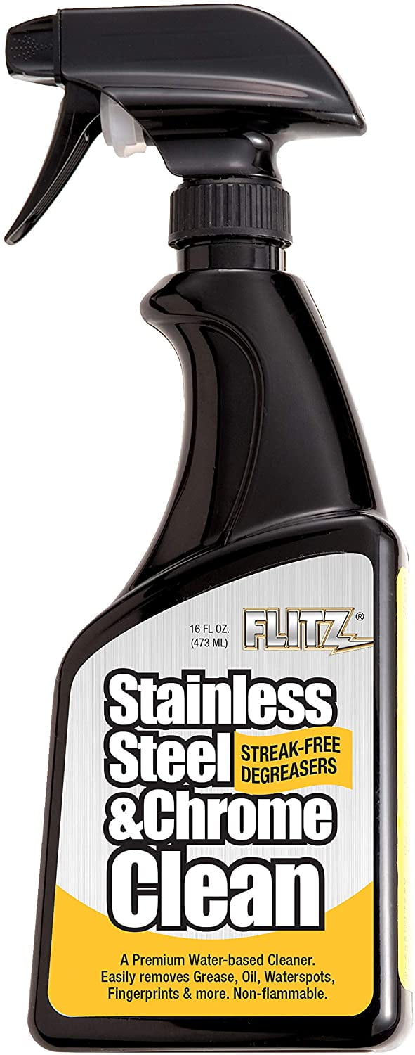 モニタ FLITZ Flitz Stainless Steel & Chrome Cleaner wDegreaser - 1 Gallon SP 01510 TACKLEHOUSE CONTACT FLITZ.