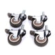 thumbnail image 1 of Rueda giratoria NikouMX 4 ruedas universales TPE 2 pulgadas, 1 of 8