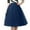 Dark Blue, variant on Women's Pleated Knee-Length Tutu Skirt – Tulle, High-Waisted, A-Line, Layered Ballet Dance Skirt for Carnival, Party & Festival Outfits