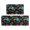 Game Controller Black Pattern, variant on Game Controller Black Pattern Anti Fatigue Kitchen Rugs Set Of 2, Non Slip Washable Decorative Floor Mats for Kitchen Sink Laundry, 17"x30" and 17"x47"