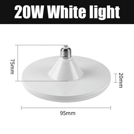 LED Bulb E27 Led Lamp Super Bright 20W 220V UFO Leds Lights Indoor White Lighting Table Lamps Garage Light