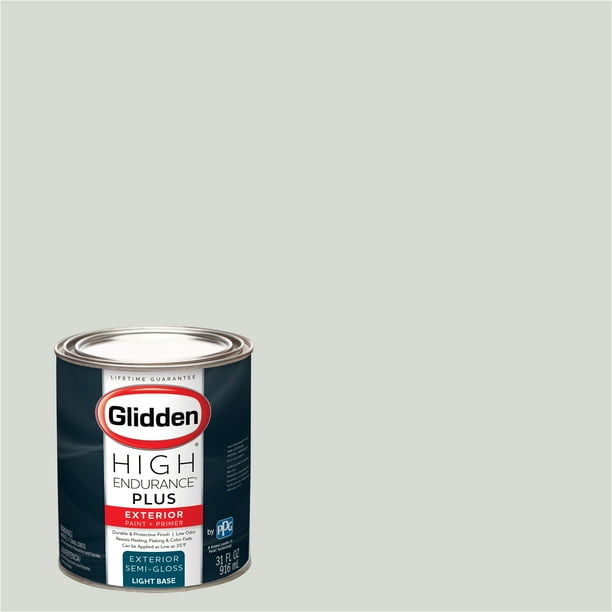 Glidden High Endurance Plus Exterior Paint And Primer Silver Birch 70yy 72 041 Walmart Com Walmart Com