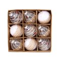 thumbnail image 2 of Fiudx Bolas Navideñas para Árbol de Navidad, Adornos de Plástico Irrompibles, Diseños Multicolores, Decoración Navideña para El Hogar, Decoración Festiva, para Colgar En El Árbol o Barandilla, 24 X 2, 2 of 6
