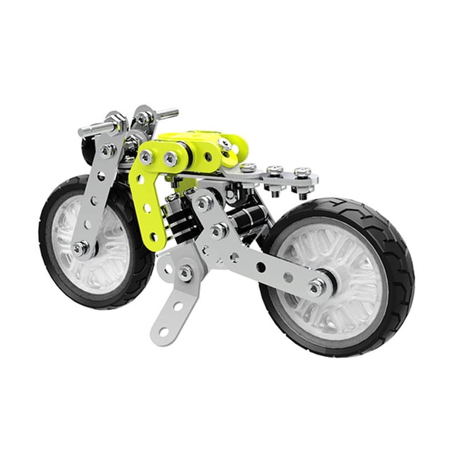 201-Piece Metal Race Car Model Kit, Advanced DIY Building Set for Teens Ages 12+, STEM Educational Engineering Challenge