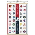 thumbnail image 3 of MLB League - Logos 23 Wall Poster with Magnetic Frame, 22.375" x 34", 3 of 6