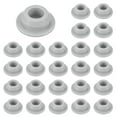 thumbnail image 1 of Uxcell 25 Paquetes Tapones de Silicona, Tapones de Agujeros de Bloqueo a Presión para Agujeros de 10-10.5mm, Tapones de Goma para Agujeros Redondos, Tapones de Sellado Impermeables [Gris], 1 of 1