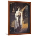 thumbnail image 1 of CloseUp of a Mural of St Therese of Lisieux, Religion Framed Art Print Wall Art Sold by Art.Com, 1 of 5