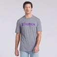 thumbnail image 4 of Men's Fanatics Heather Gray Minnesota Vikings Pass Rush Tri-Blend T-Shirt, 4 of 7