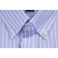 thumbnail image 4 of Club Room Mens Wrinkle-Resistant Button Down Dress Shirt, Purple, 17, 4 of 5