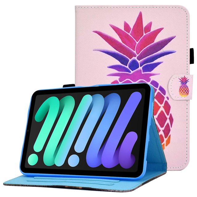 KAIYANG Funda protectora para iPad Mini6 Serie B con costuras pintadas, estilo flamenco, iPad mini (2021), multicolor