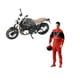 thumbnail image 1 of Conjunto de 2 Figuras a Escala 1/64 para Proyecto de Dioramas de Motocicleta con Personajes Pequeños, 1 of 9